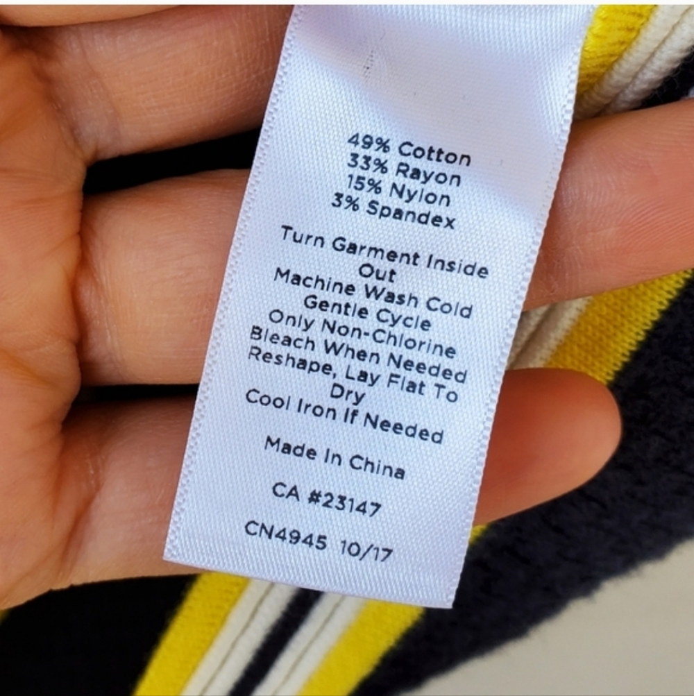 Talbot's Nautical Cardigan - Picture 12 of 13